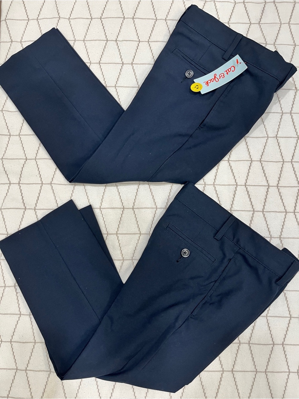 Cat & Jack Navy Boys Dress Pant Bundle